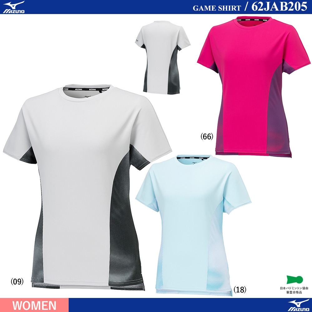 [WOMEN] ゲームシャツ [MIZUNO24SS]