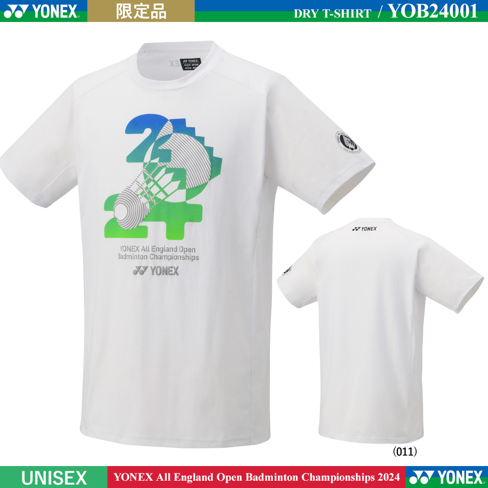 [UNI] ドライTシャツ [2024年 バドミントン全英選手権大会記念品]