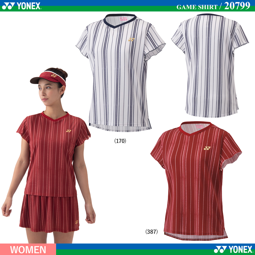 [WOMEN] ゲームシャツ (テニス) [2024SS]